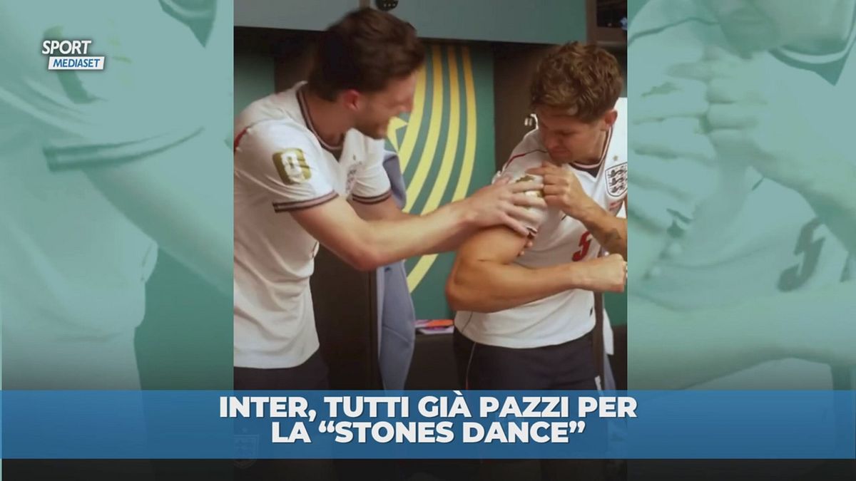 Inter, tutti pazzi per la "Stones Dance"