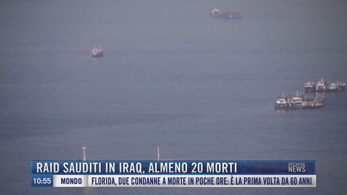 Breaking News delle 11.00 | Raid sauditi in Iraq, almeno 20 morti