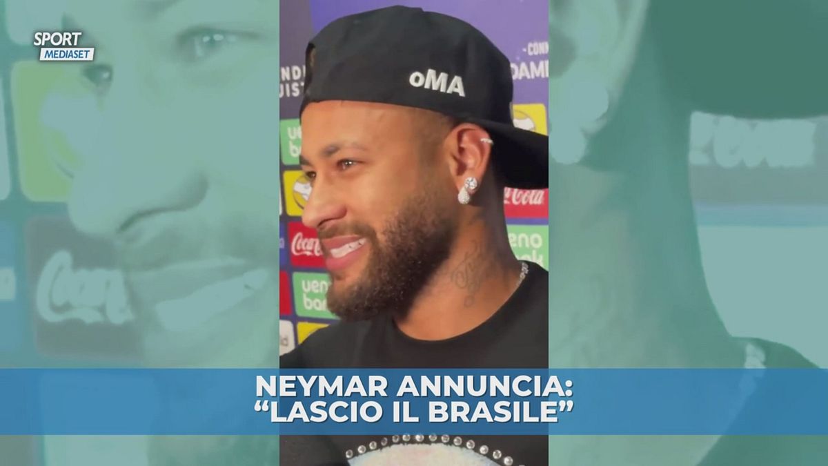 Neymar dice addio al Brasile