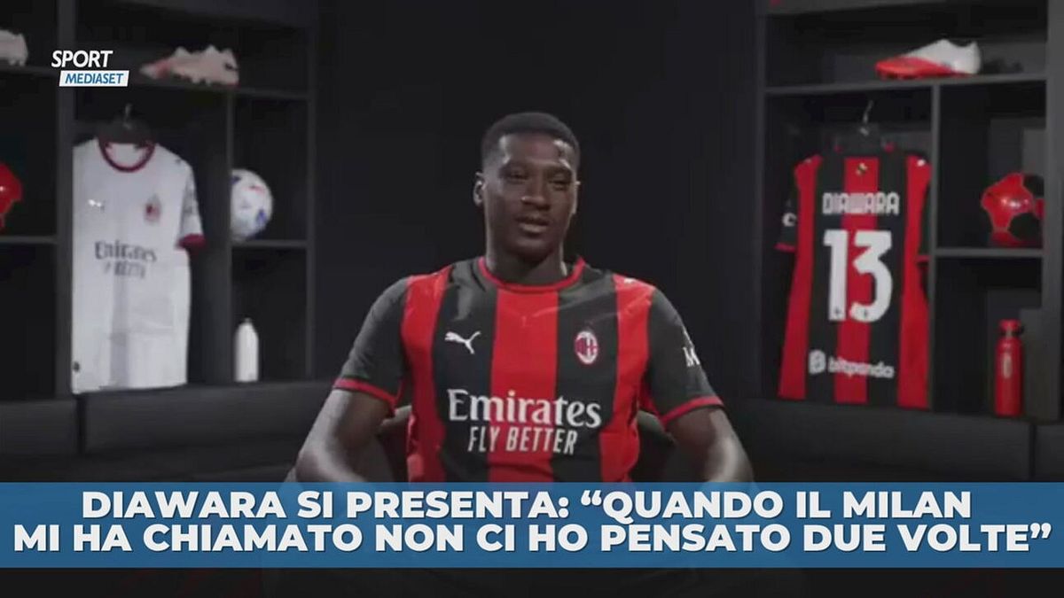 Diawara si presenta: "Quando il Milan mi ha chiamato…"