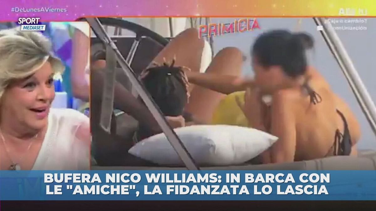 Bufera Nico Williams, beccato in barca con delle "amiche". La fidanzata…