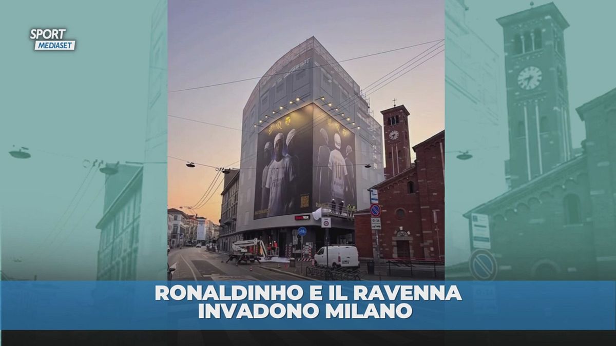 Dinho e il Ravenna invadono Milano