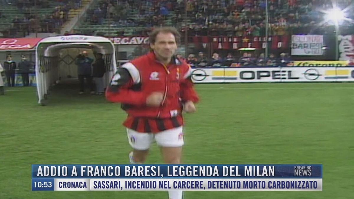 Breaking News delle 11.00 | Addio a Franco Baresi, leggenda del Milan