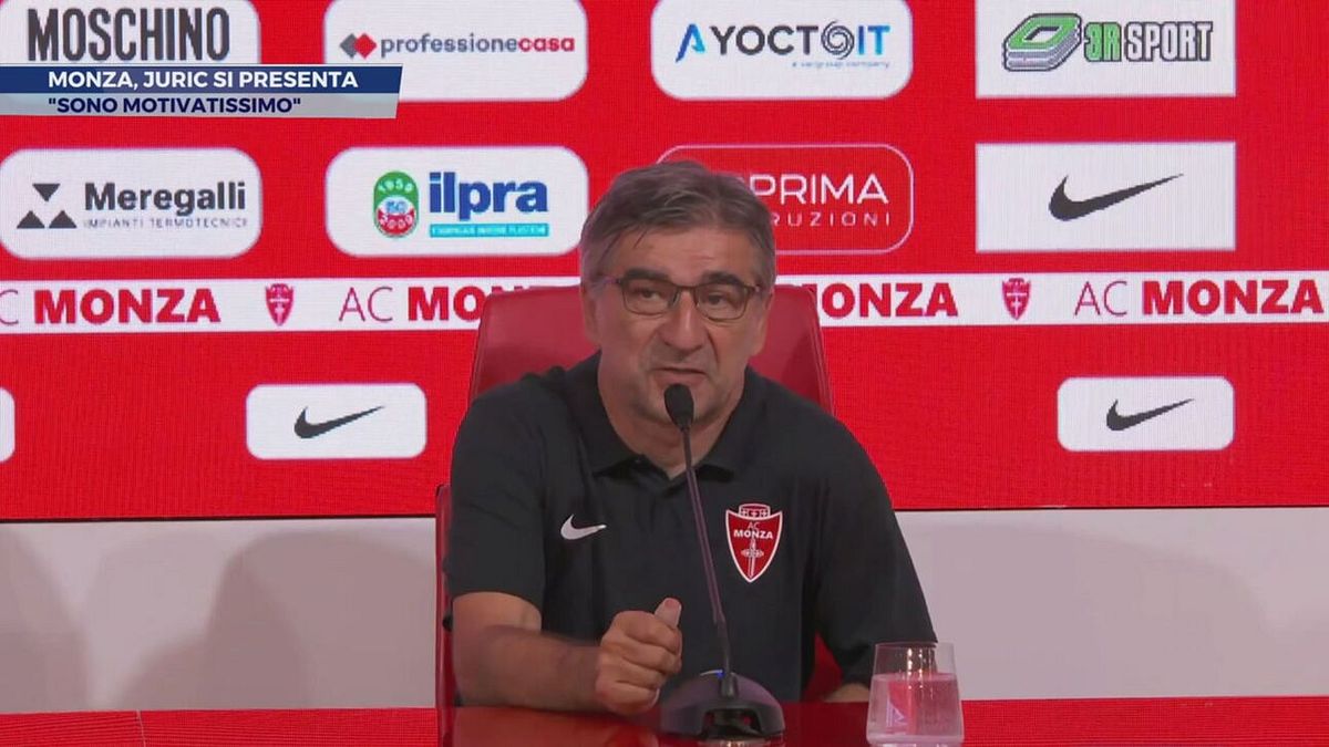 Monza, Juric si presenta