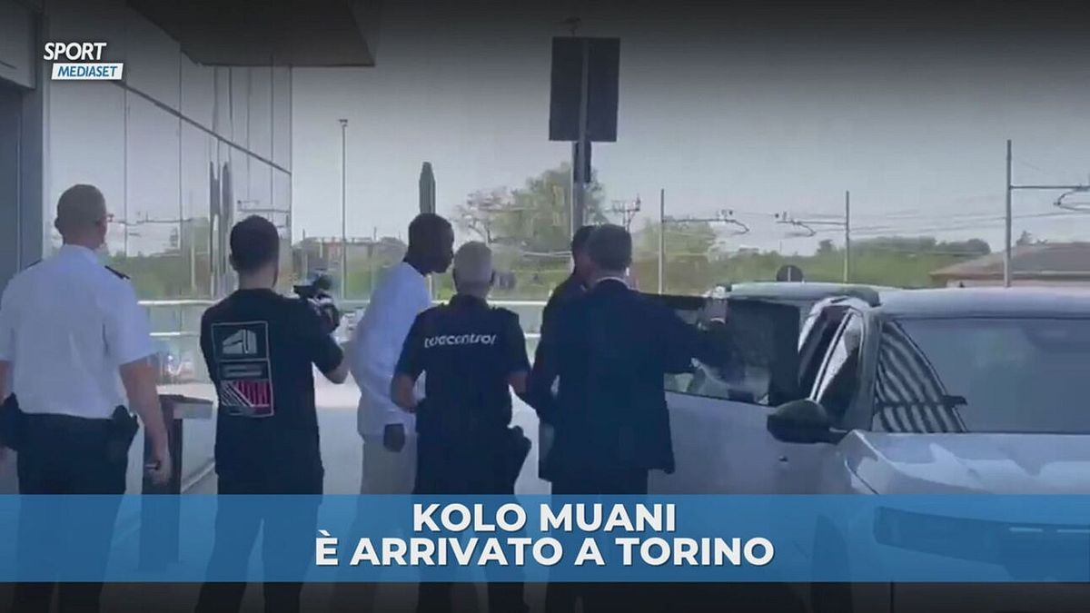 Kolo Muani è arrivato a Torino