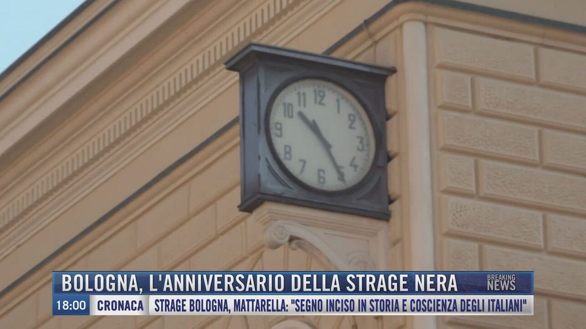 Breaking News delle 18.00 | Bologna, l'anniversario della strage nera