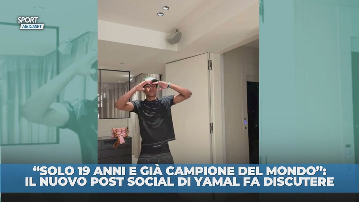 Yamal: "19 anni e campione". Il video fa discutere