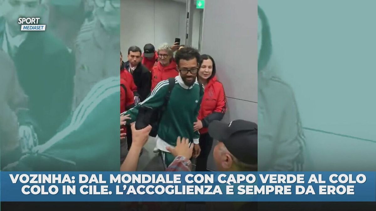 Vozinha accolto da eroe in Cile