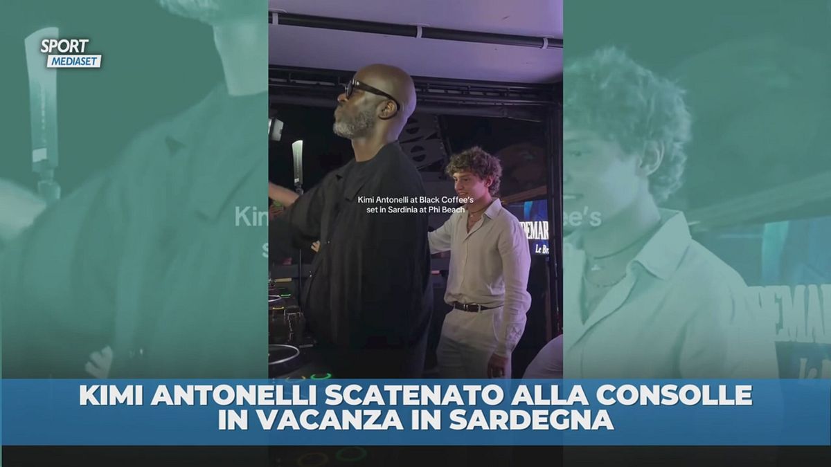 Kimi dj in Sardegna