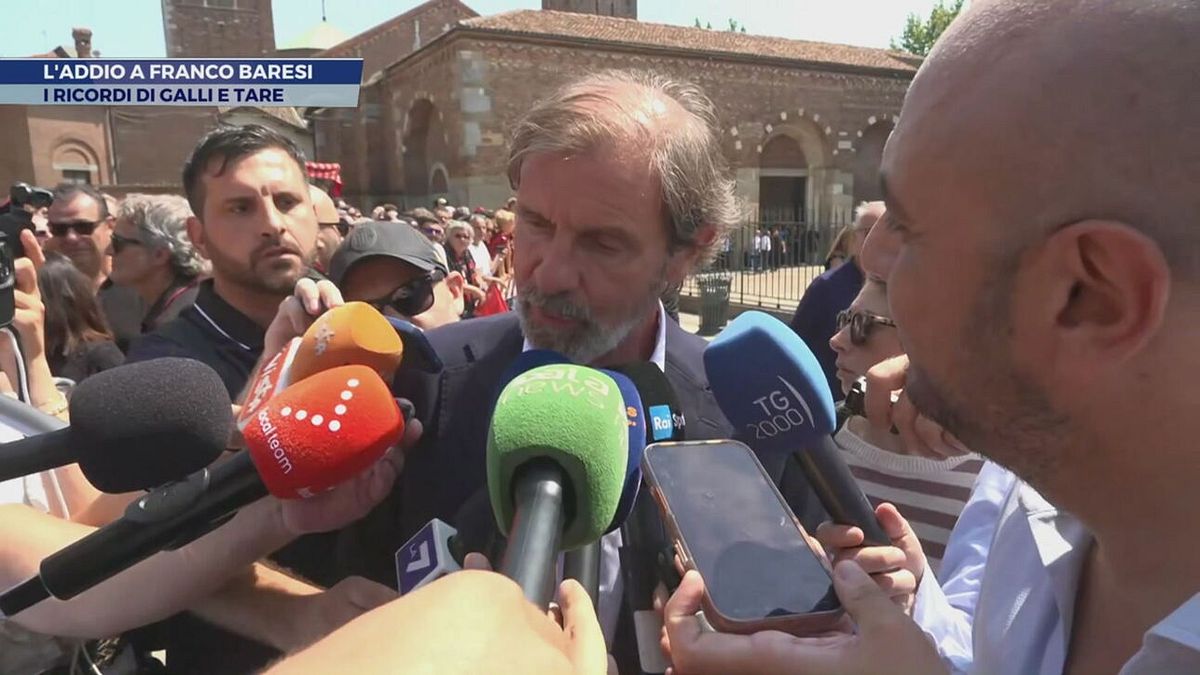 L'addio a Franco Baresi