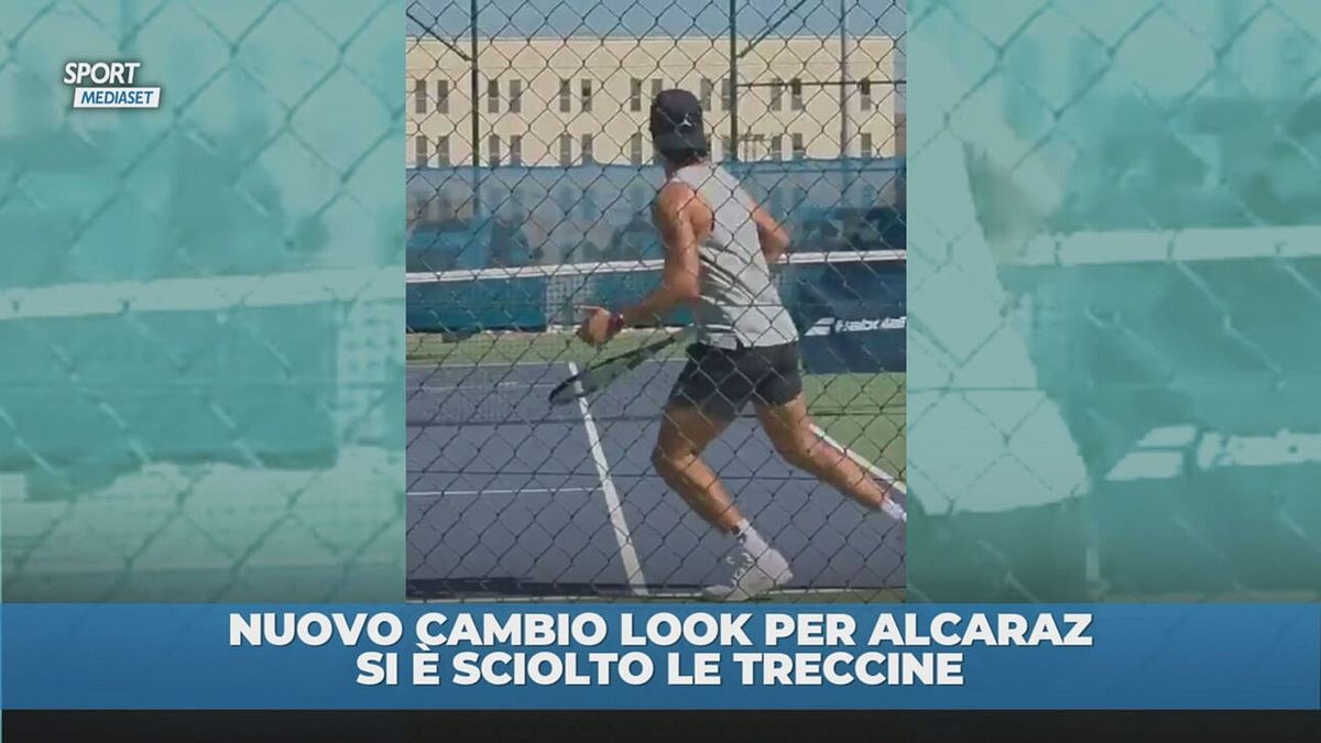 Altro cambio look per Alcaraz