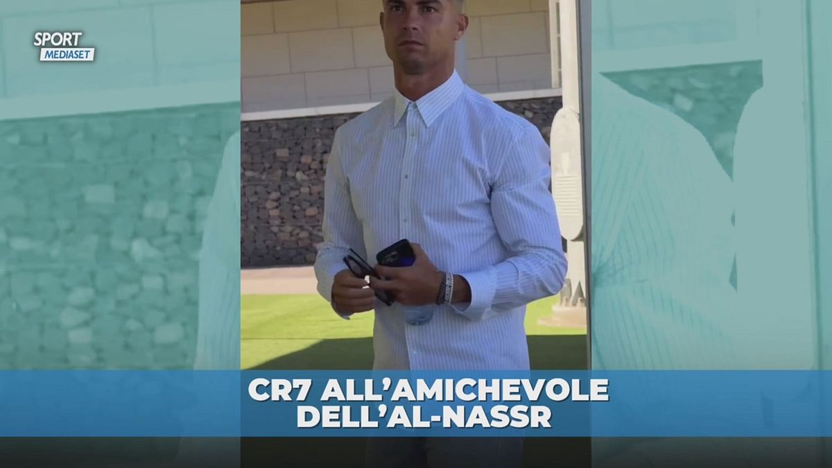 Al-Nassr, si rivede Cristiano Ronaldo: saluta i compagni di sqaudra