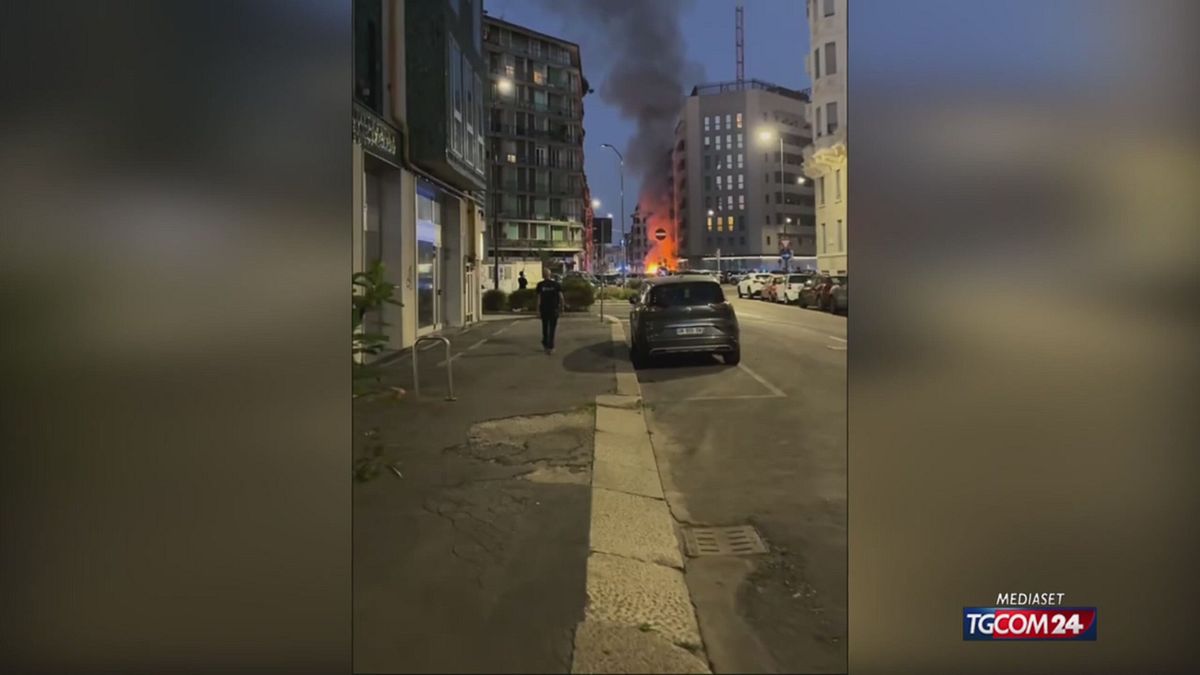 INCENDIO MILANO PER SITO SRV