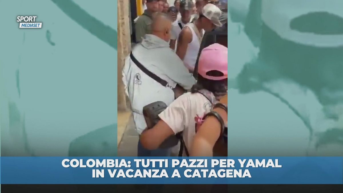 Yamal in vacanza a Cartagena