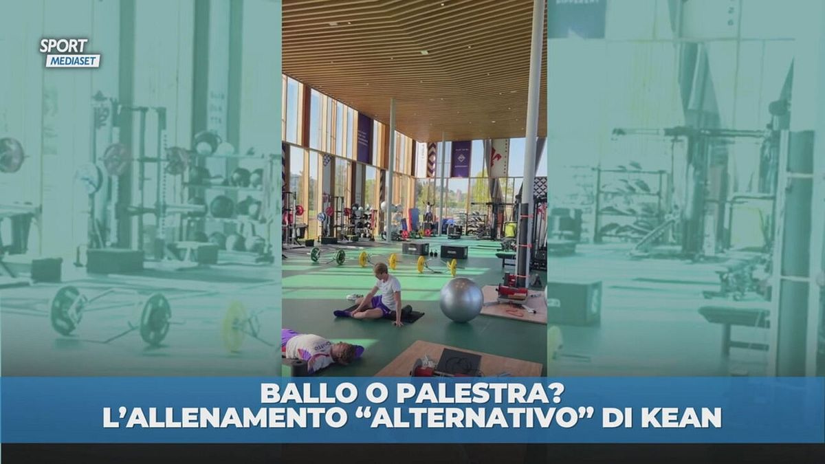Kean: allenamento "alternativo"