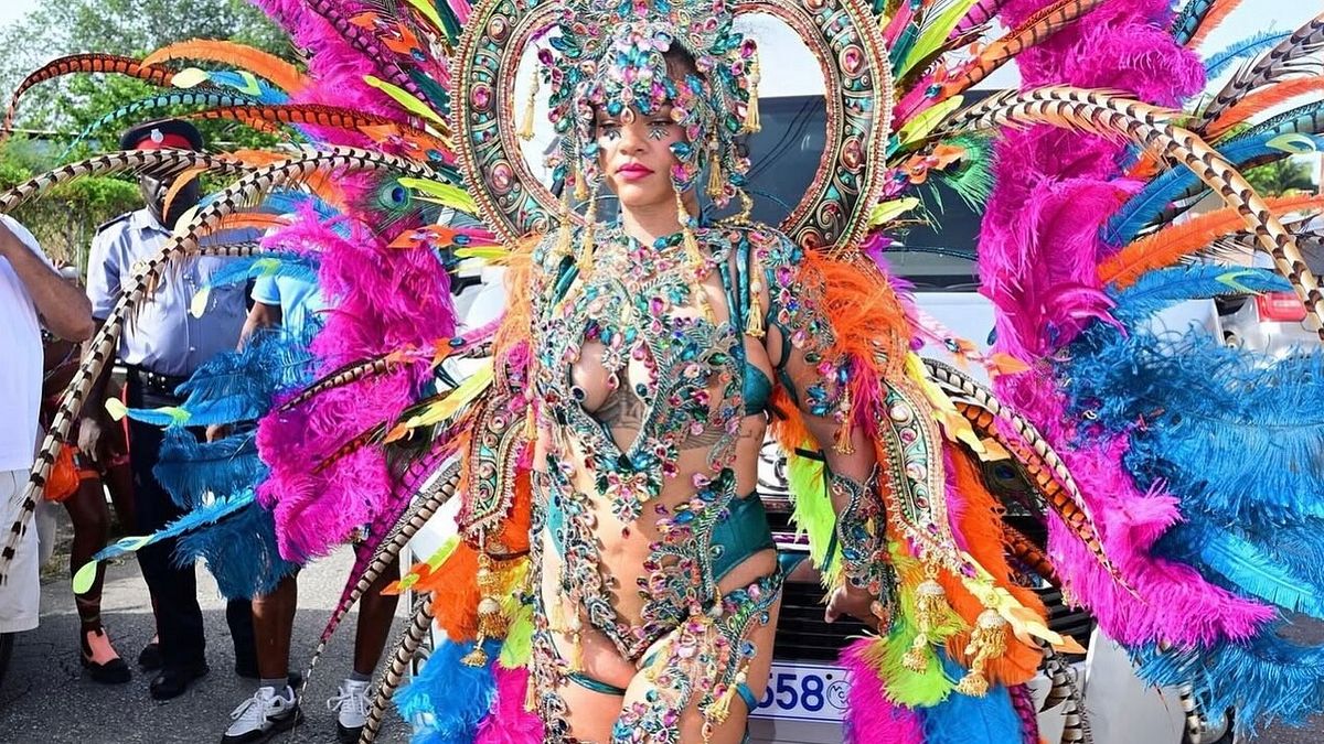  Rihanna al carnevale di Barbados 