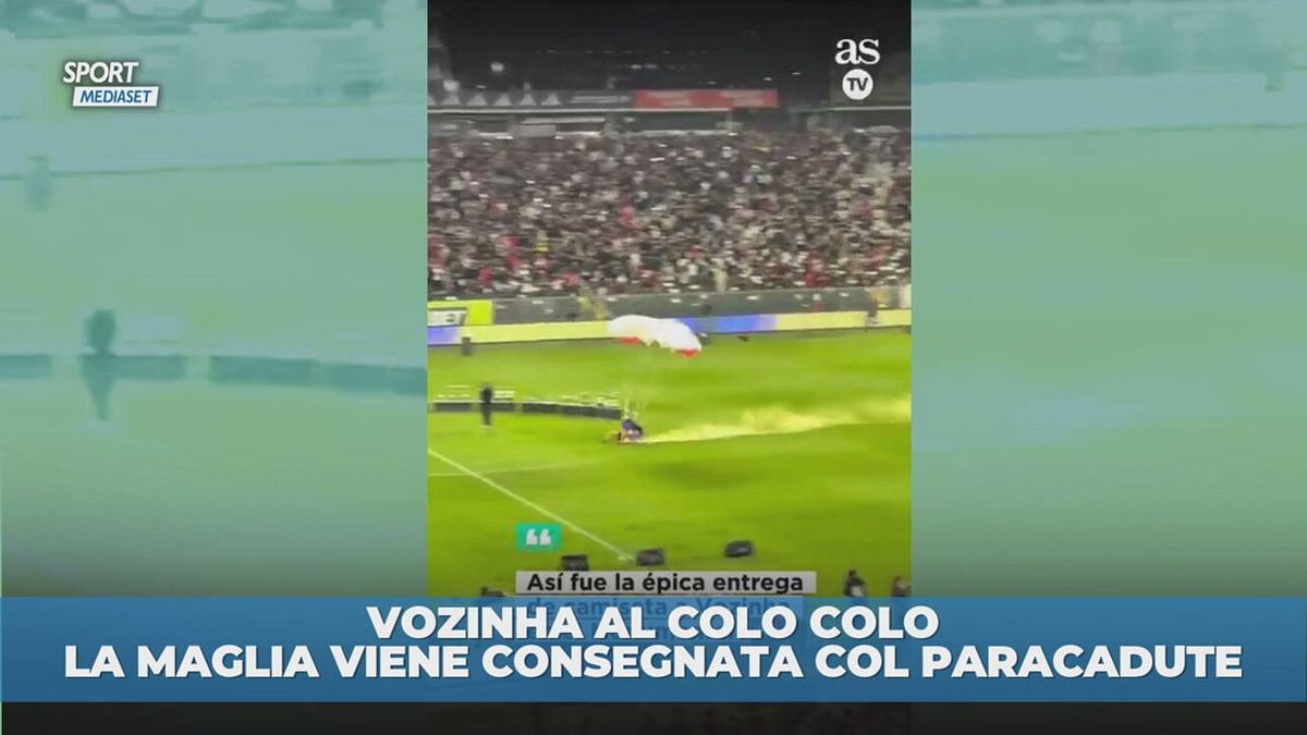 Vozinha, la maglia arriva dal cielo