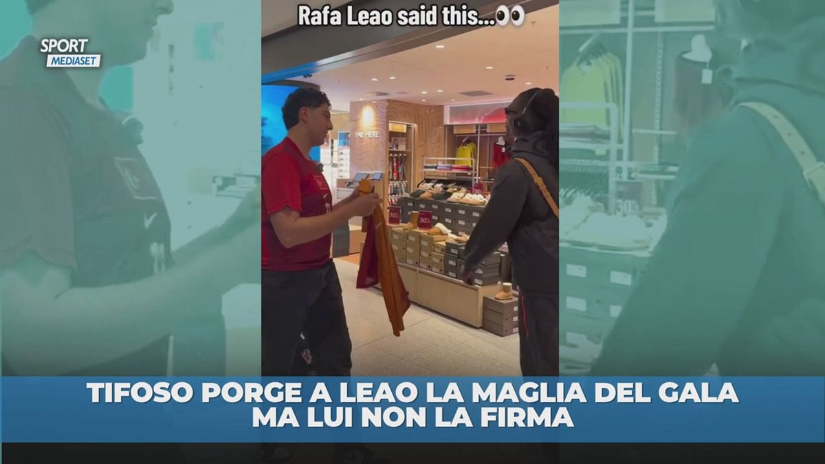 Leao snobba la maglia del Gala