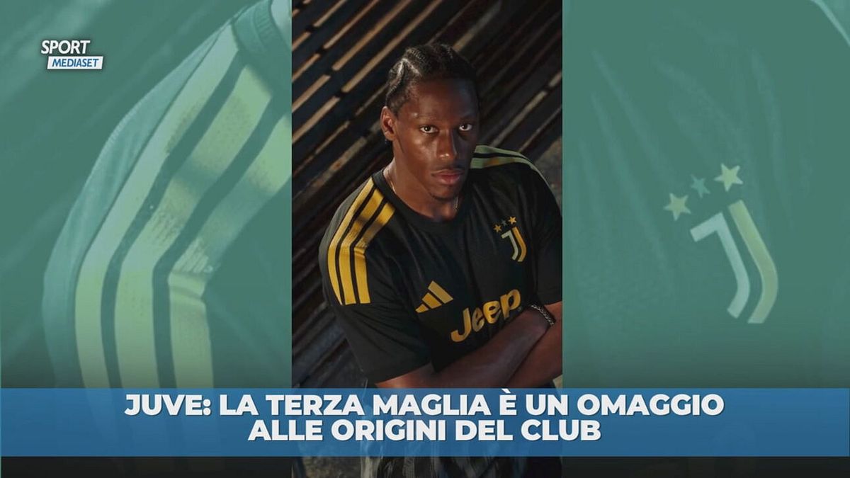 Juve: ecco la terza maglia