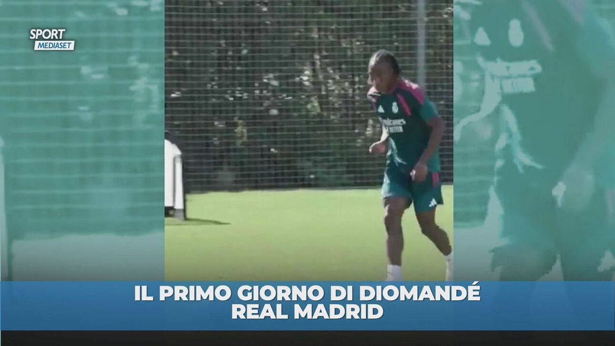 Diomandé: primo giorno al Real