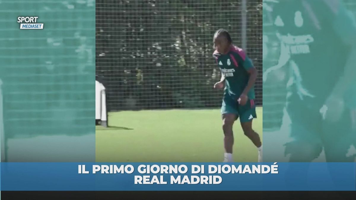 Diomandé: primo giorno al Real