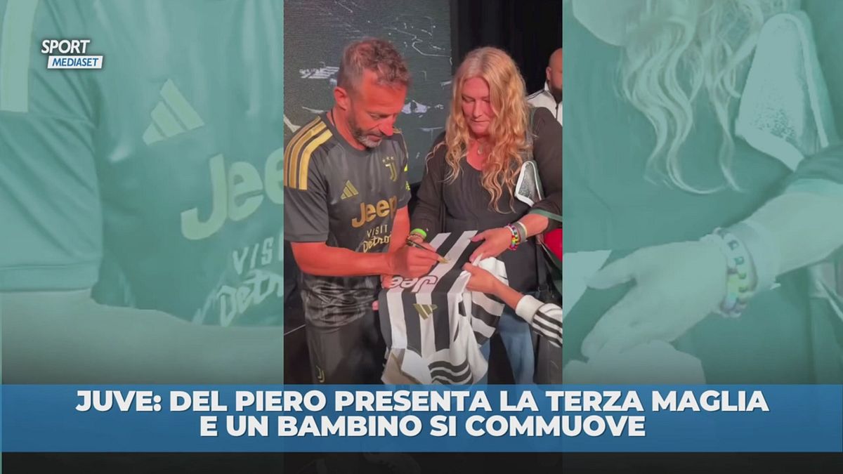 Del Piero e la terza maglia Juve