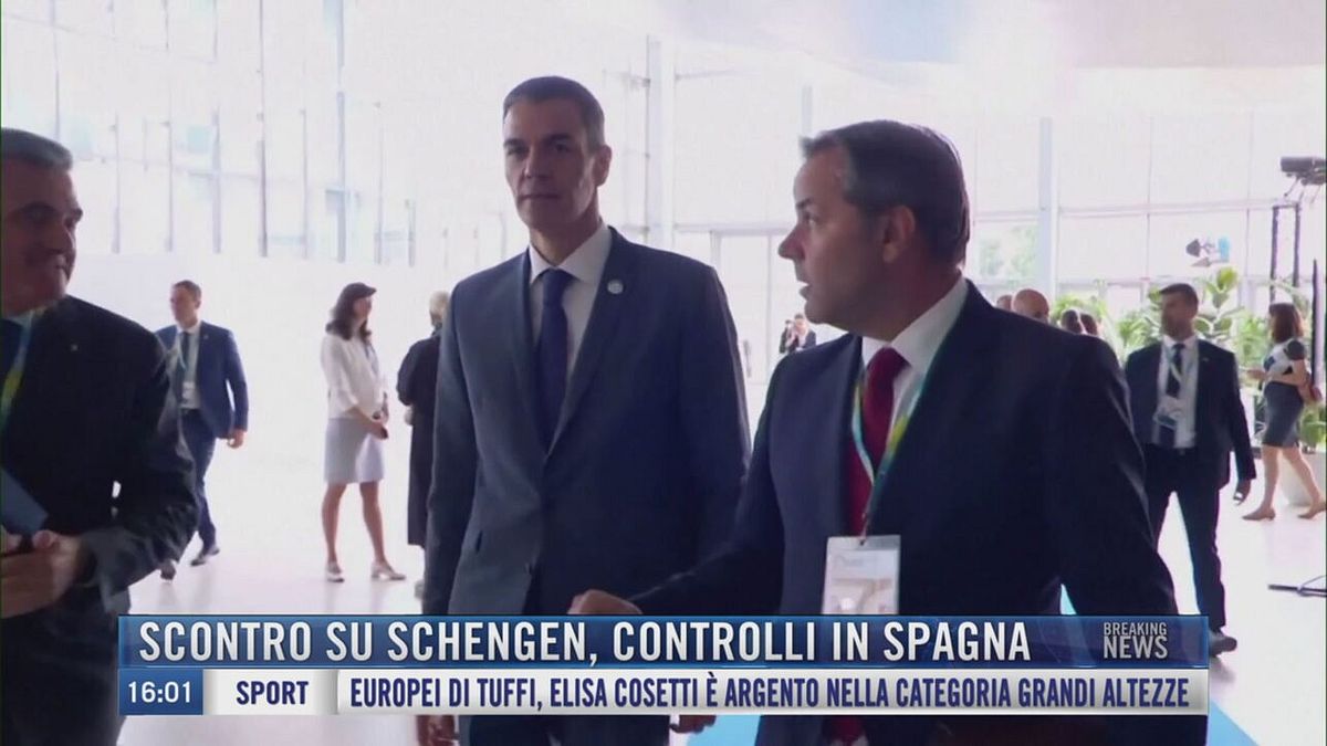 Breaking News delle 16.00 | Scontro su Schengen, controlli in Spagna