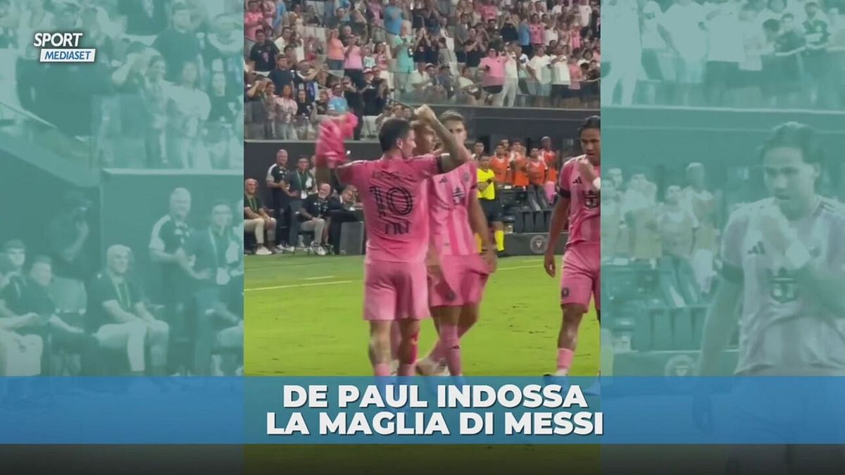 De Paul si stringe al dolore di Messi per la perdita del padre: gol e dedica