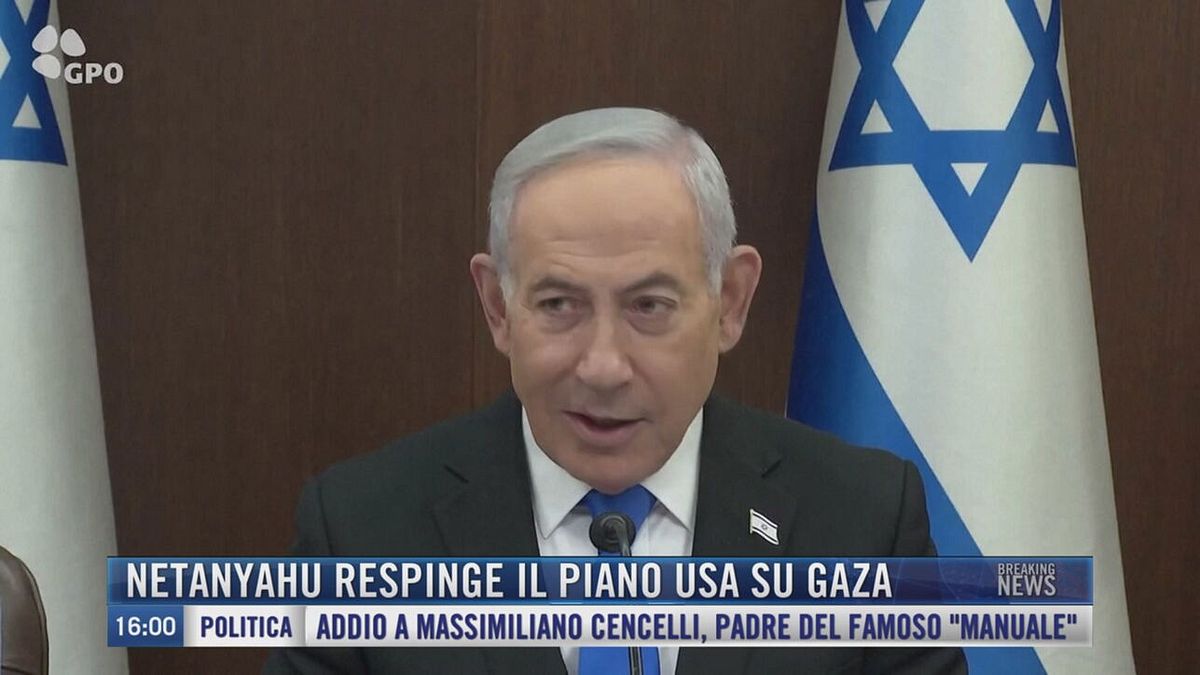 Breaking News delle 16.00 | Netanyahu respinge il piano Usa su Gaza