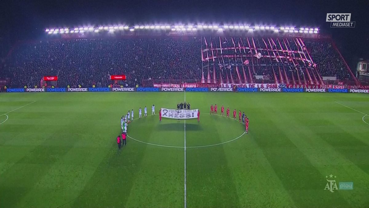 CLIP OMAGGIO ARGENTINOS-RACING A MESSI PER SITO 10/8 SRV