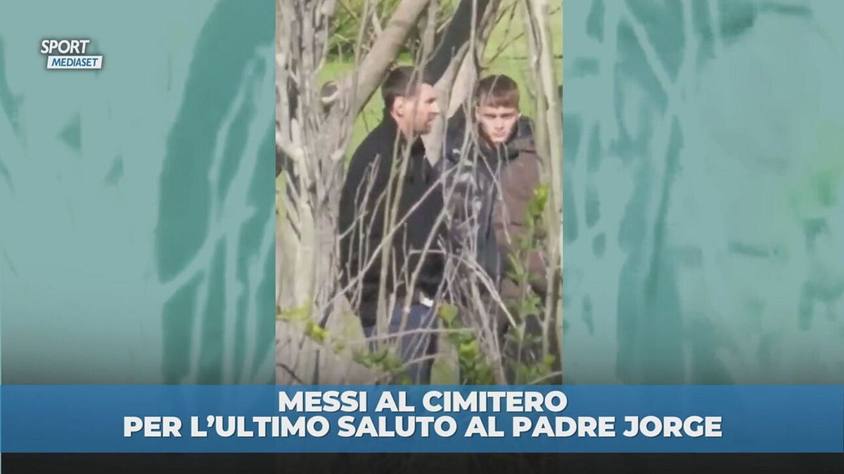 Messi ai funerali del padre Jorge