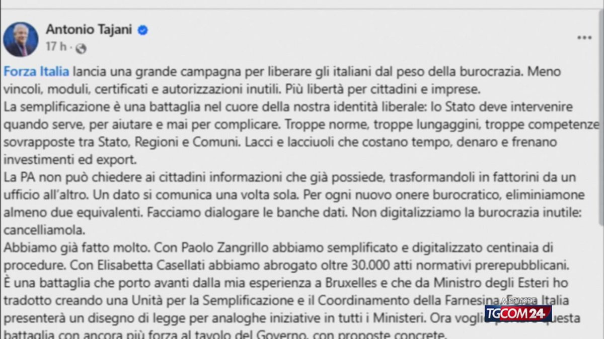 12.00 FI, GUERRA ALLA BUROCRAZIA SRV