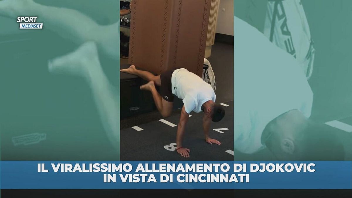 Djokovic si prepara per Cincinnati
