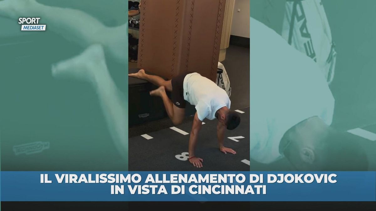Djokovic si prepara per Cincinnati