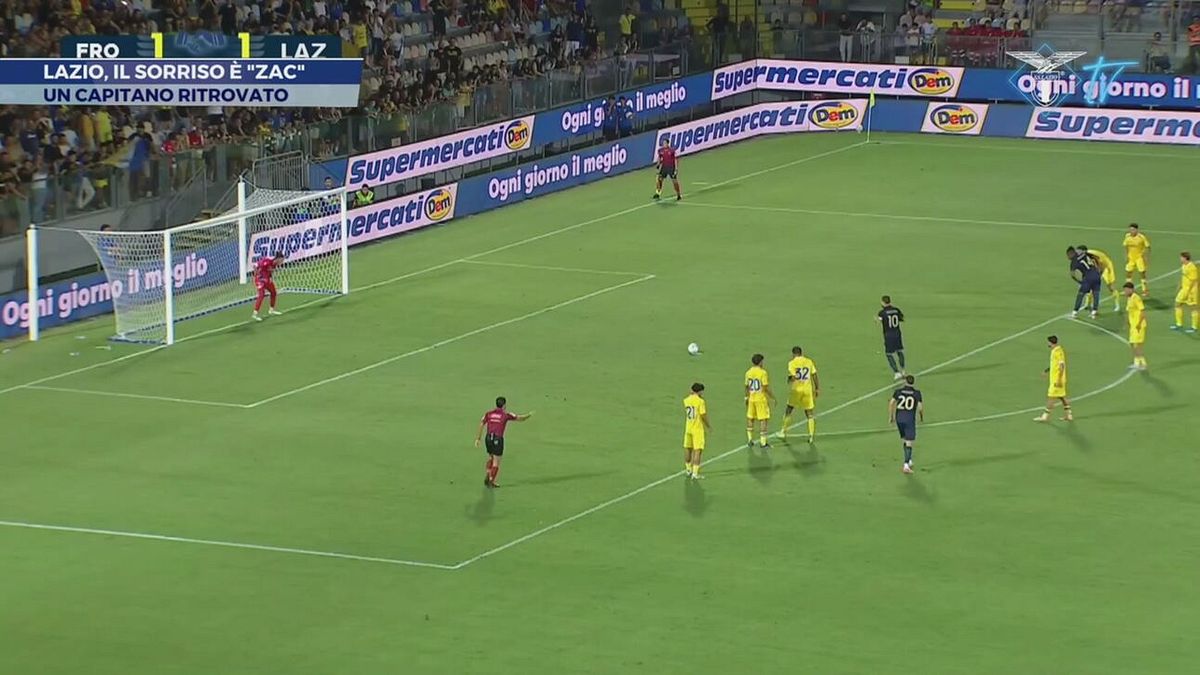 Lazio, il sorriso è "Zac"