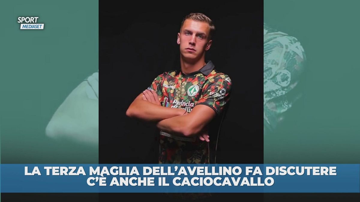 Avellino: sulla terza maglia i prodotti del territorio