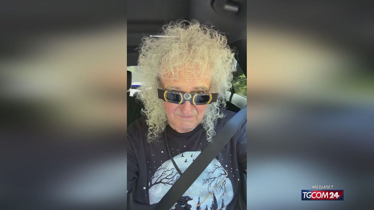 BRIAN MAY ECLISSI PER SITO SRV