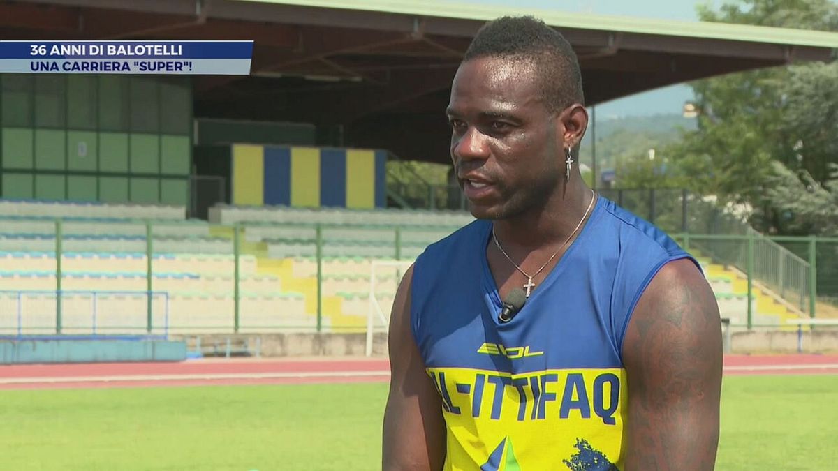 36 anni di Balotelli