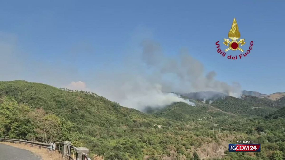 INCENDIO MONTE BARONE X SITO SRV