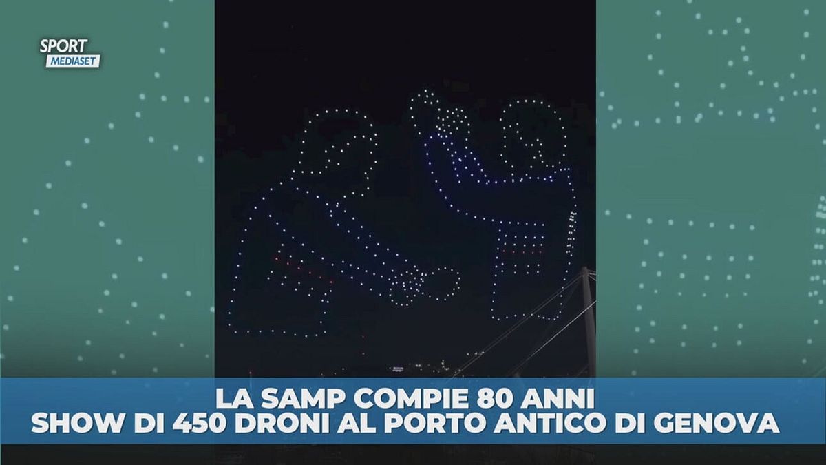 La festa per gli 80 anni della Samp