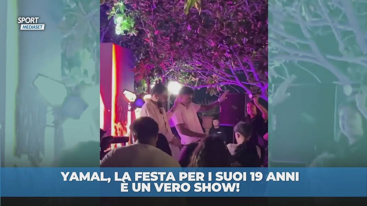 Yamal: che festa di compleanno!