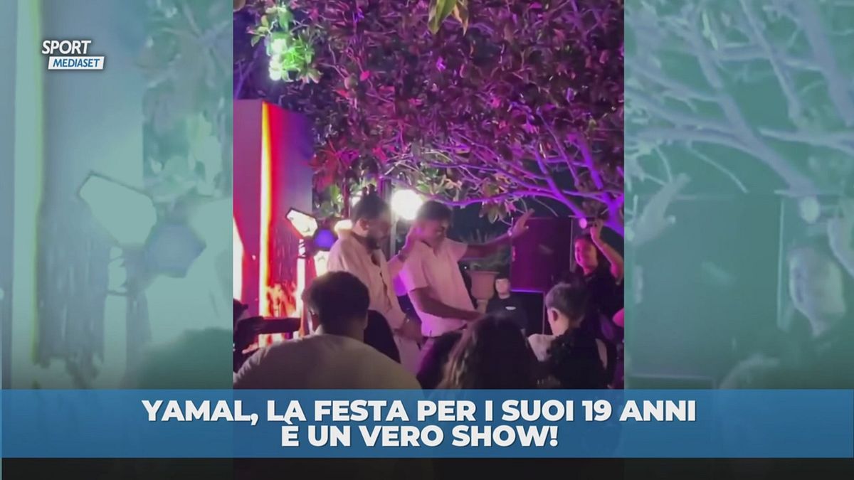 Yamal: che festa di compleanno!