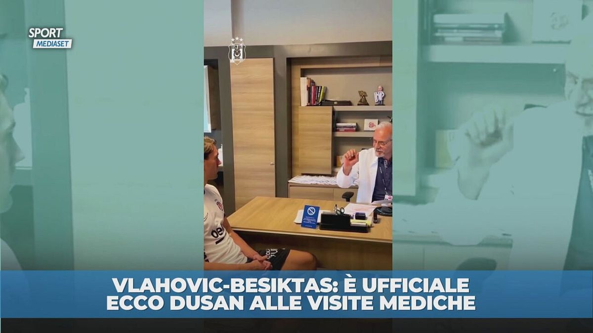 Vlahovic-Besiktas: è ufficiale