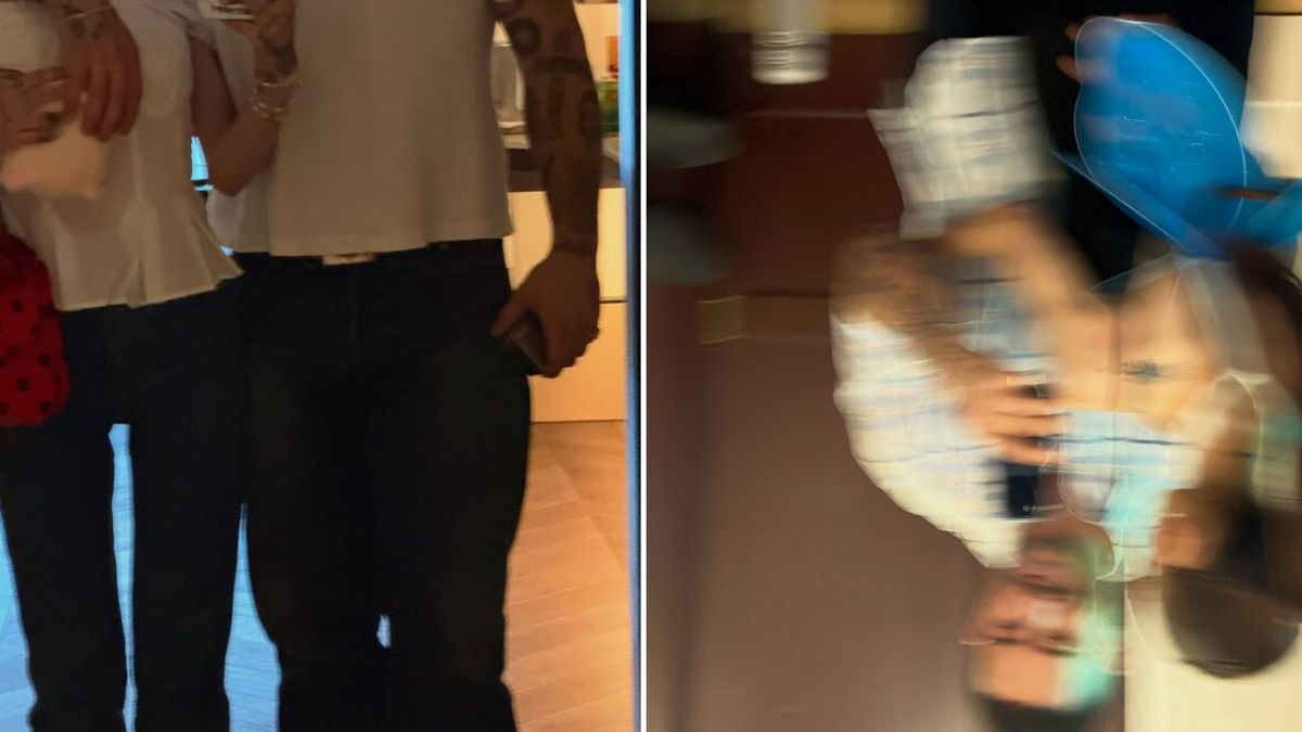 Due foto pubblicate da Ariana Grande su Instagram