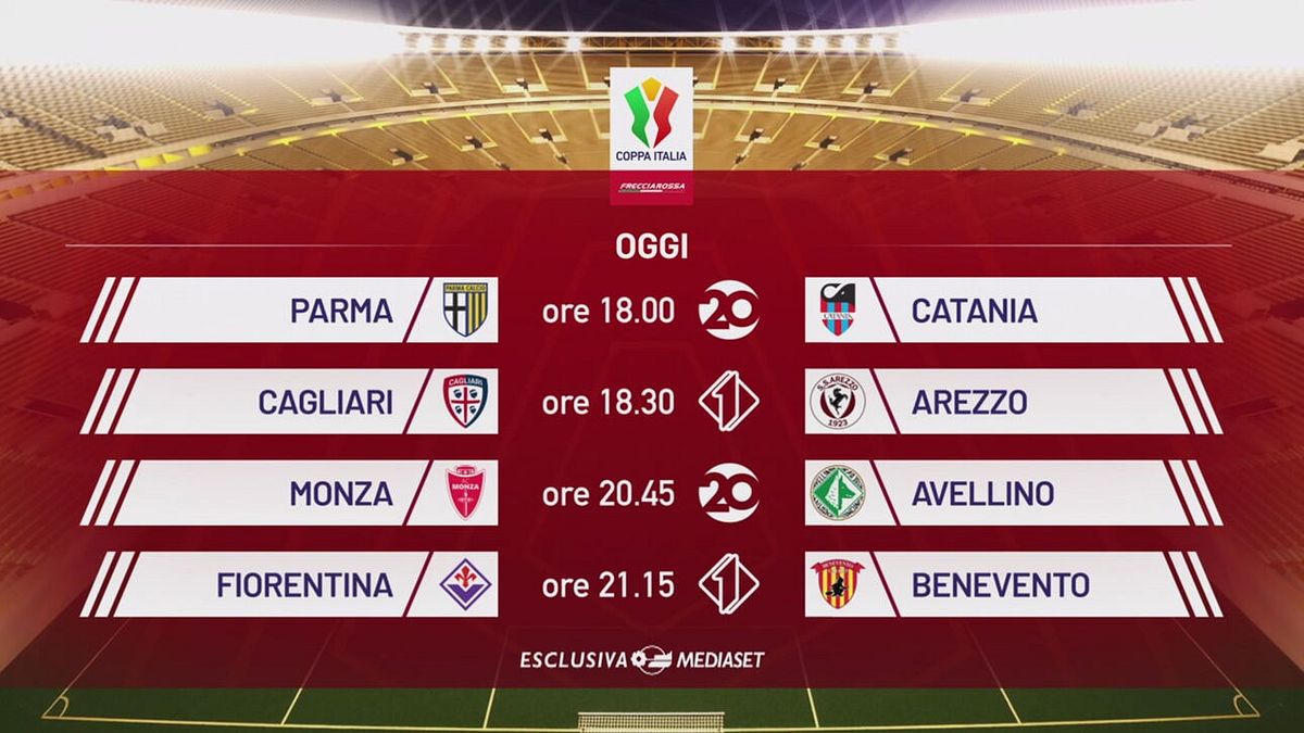 Il calendario di venerdì 14 agosto