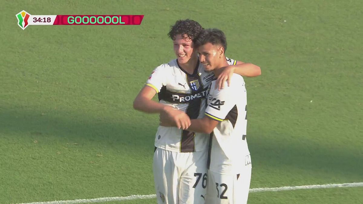 35' | Gol di Lontani (Parma-Catania 2-0)