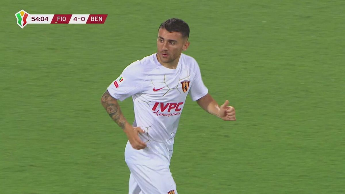 54' | Gol di Lamesta (Fiorentina-Benevento 4-1)