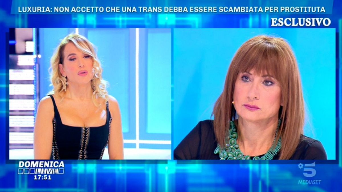 Lite con Sgarbi, Luxuria in lacrime a "Domenica Live"