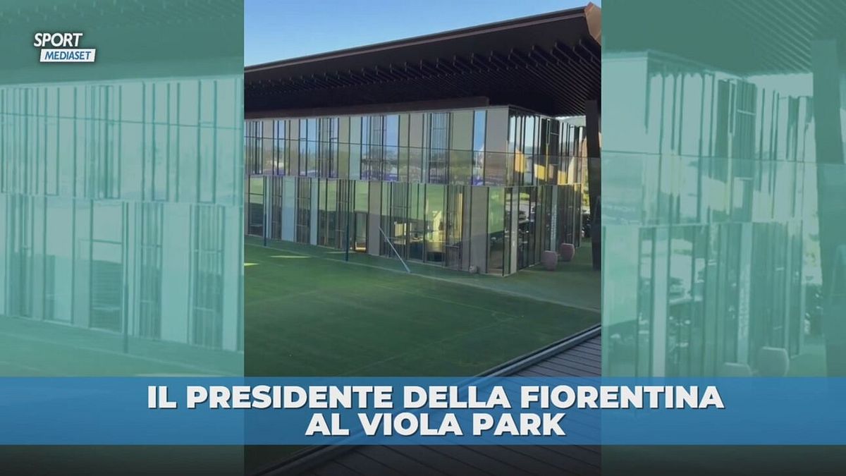 Fiorentina: il presidente Commisso si gode al Viola Park la prima vittoria