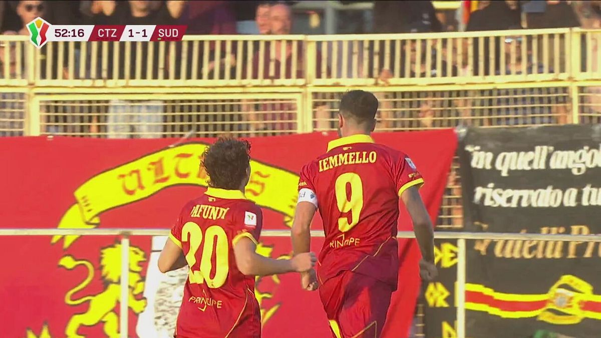53' | Gol di Iemmello (Catanzaro-Sudtirol 2-1)